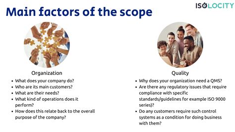 how are quality and scope management related